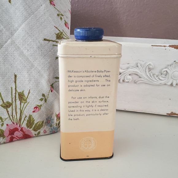 Vtg McKesson’s Albolene Baby Powder - Picture 2 of 5